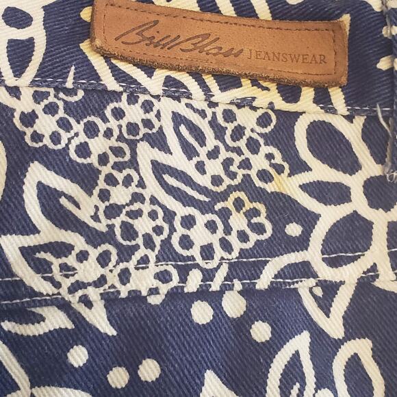 Bill Blass Floral High Waisted Mom Shorts Vintage 90s Size 12 - Picture 11 of 12